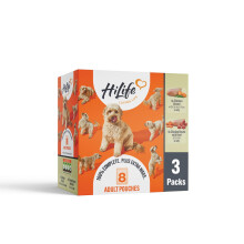 HiLife Adult Wet Dog Food, Mixed Chicken in Jelly Selection, Complete
