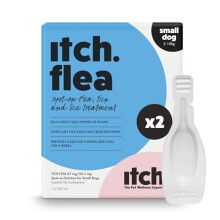 Itch - Small Dog Flea & Tick Treatment Spot-On Solution - Dogs