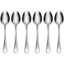 Bestekset, theelepels, roestvrij staal, set van 6