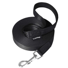 Loutep Training Lead for Dogs 3m 5m 10m 15m 20m 25m 30m Strong Nylon Rope Extra Long Line Dog Lead Leash with Padded Handle for Large Medium Small Pu