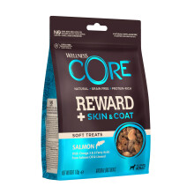 Wellness CORE Reward+ Skin & Coat 170g, Salmon - Grain-Free Dog Treats