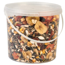 Premium Parrot Food (2.5L, Fruity Mix)