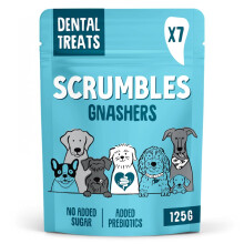 Scrumbles Gnashers Daily Dental Sticks for Dogs, Single Pack of 7,