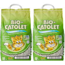 Bio-Catolet Light & Hygienic Recycled Paper Granules Cat Litter 12
