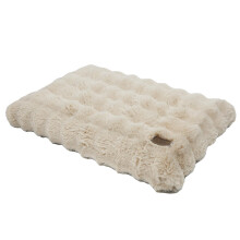BingoPaw Dog Bed Medium Washable：Calming Crate Mattress with