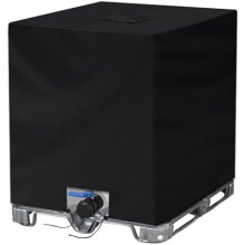 Tote Cover 275 Gallon 420D Black Waterproof Sunshade