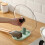 Foldable Plastic Pot Lid Holder, 18x11.5cm Multifunctional Spatula Rest 1