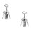 2pcs Premium Wing Corkscrew Silver Wine Bottle Opener Upgrade Bottle Corkscrew 1