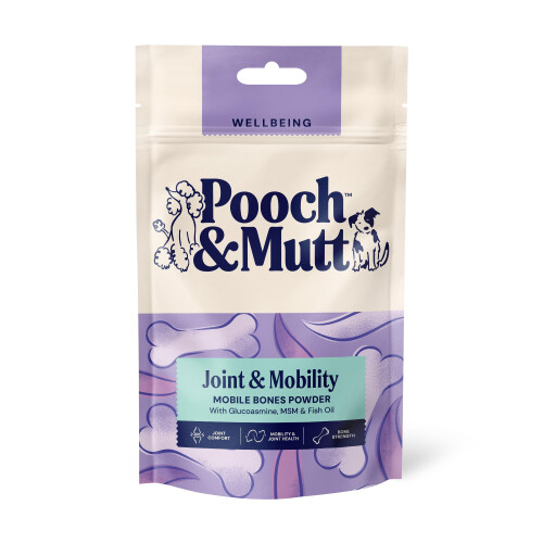 Pooch & Mutt Pooch & Mutt - Mobile Bones, Supplement for Dog Joints (Comfort,