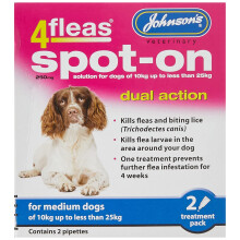 Johnson's 4Fleas Spot-On for Medium Dogs