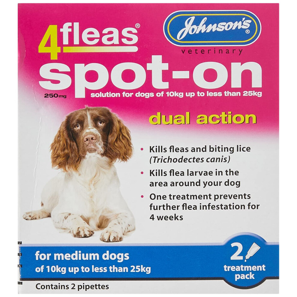 Johnsons Johnson's 4Fleas Spot-On For Medium Dogs