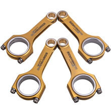 Titanized H-Beam Pleuel Bielle Connecting Rods For Suzuki 1.3L G13b Engine