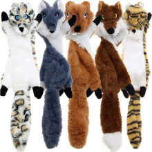 Newthinking No Stuffing Dog Toys, 5 Pack Squeaky Dog Toys