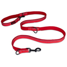 HALTI Double-Ended Lead For Dogs, Size Large, Red, 2m, Best Premium
