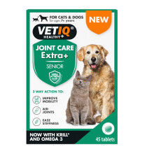 VETIQ Joint Care Extra + Senior For Cats & Dogs 7+ Years, Supplements