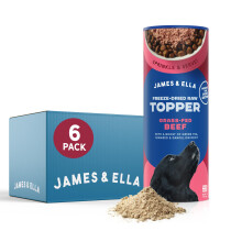 James & Ella Freeze-Dried Raw Dog Food Topper (6 x 50g) Nutritious