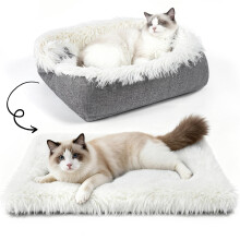 MAIYADUO Self Warming Cat Bed for Cats and Small Dogs, 60x45 cm