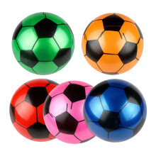 5 stk. oppustelige PVC-fodbolde til børn