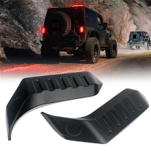 For Jk 2007-2023 Rear Roof Light Spoiler Rear Side Splitter Top Flange Tail Wing, US Version