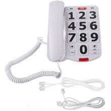 Easy,to,Use Telephone With Extra Large Buttons Clear Ringtones, Ideal For Visually/Hearing Impaired Users