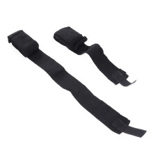 1Paire Bandages Main Boxe Noir Support Poignets Confort Coton