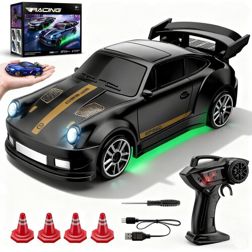 Mini auto da drift RC 2.4GHz 1/64 Skid