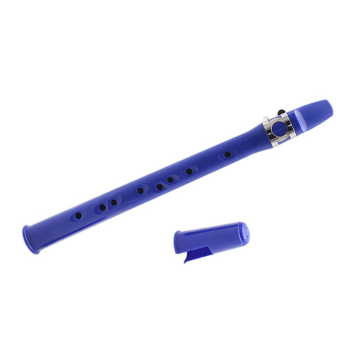 2Sets Blue ABS Mini Saxophone Simple Portable Saxophone Instrument