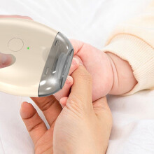 Upgraded 3-in-1 Electric Nail Clipper, Rechargeable with Light, Safe for Babies, Kids, Seniors & Weak Hands