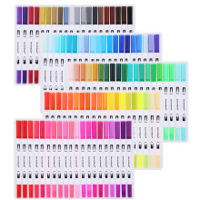 100Pièces Stylos Multicolores Pour Croquis Et
