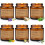 6-pack doftande sojaljus 95 ml 1