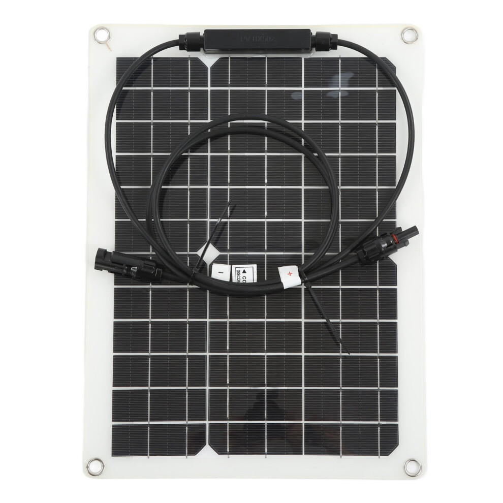 30W Solar Panel Kit, 18V Monocrystalline Charger For Rv/Boat, High Efficiency Durable 9327961524859