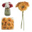 Composizione di girasoli artificiali Leaveforme da 5 pezzi, 26 cm 1