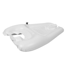 5Pcs Portable Inflatable Hair Washing Basin White PVC for Elderly Care