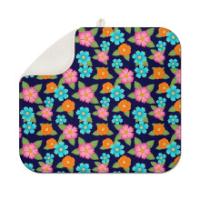 Pioneer opvaskemåtte med blomsterprint og mønster til køkken, 1-pak, ultraabsorberende mikrofibermåtte, 40x48 cm