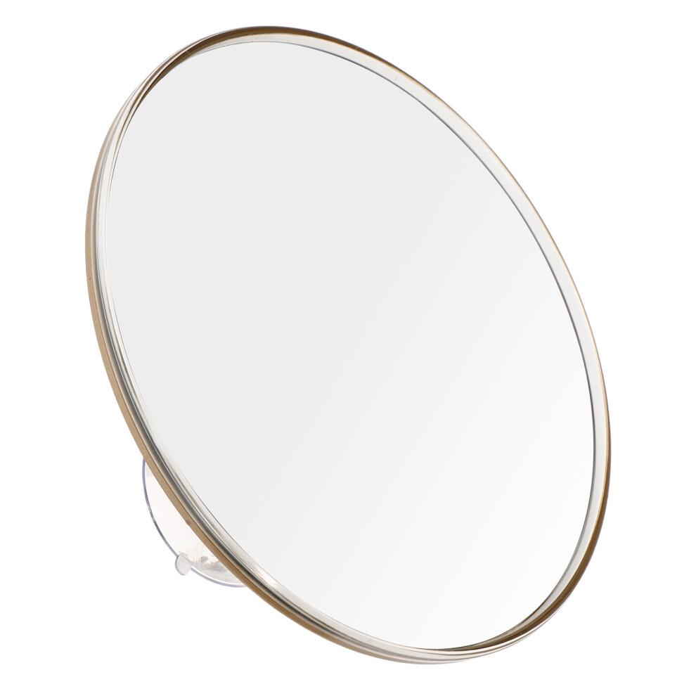 Solustre Golden 5Pcs Cosmetic Mirror With Suction Cup Compact Travel Mirror