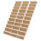 6St Ungeverfde Leuning Beige Poppenhuis 1