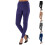 ABSOLUTE SUPPORT Plus Size Footless Compression Pantyhose 20-30mmHg Purple, 2X-Large 1