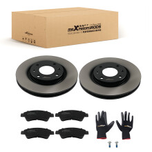 Disques de Frein+Plaquettes Avant for Citroën Berlingo C3 C4 DS3 265,8mm