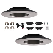 Disques et Plaquettes for Opel Combo/Meriva/Astra H 93176548 2001-2011
