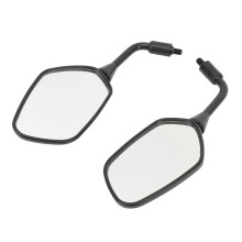 Adjustable Motorcycle Rearview Mirror Black for CB300F CB500X 2013-2018