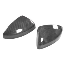 Car Snap- Rearview Mirror Cover Carbon Fiber Side Wing Mirror Cover for R8 2016-2021 TT 8S 2015-2021