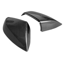 Car Snap- Rearview Mirror Cover Carbon Fiber Side Wing Mirror Cover for Q7 2016-2024 Q5 2018-2024