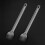 Titanium 2pcs Long Handle Spoon Set for Camping Backpacking Picnic Trip 6
