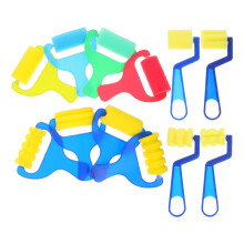 36Pièces Accessoires Peinture Enfants Tampons Éponge Formes Variées