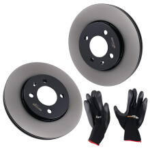 Disques de frein Avant 255,9mm for Seat Mii/VW UP! 2011-2024 1S0615301J@LA4Z
