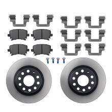 Disques Frein 282mm + Plaquettes for VW Golf VI Van Passat Variant 2009-2013