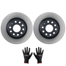 2 Disques frein arrière for VW Sharan Seat Alhambra Tiguan 2010-2023 282mm@7Y5U