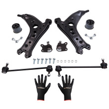 8 Części Zestaw Drążków Poprzecznych Przednich Do Vw Fox Polo 9A 9N Seat Ibiza Iii Skoda Fabia I