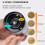 Electric Salt and Pepper Grinder Rechargeable Automatic Spice Crusher Kitchen Cooking Grinding Tool 6