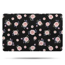 Rug Seomra Folctha Pioneer Flower Floral, Mata Micrea-shnáithín Neamhshleamhain le Cúltaca Rubair, Mata Urláir Bog 20"x32" don Tobán & don